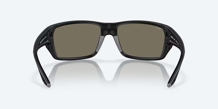 Costa Tailfin 580G Sunglasses - Matte Black/Blue Mirror 4