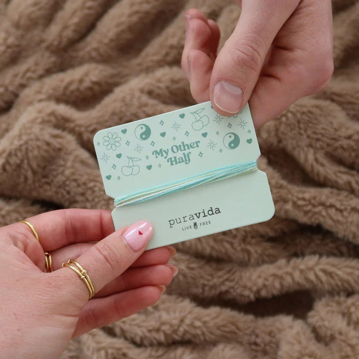 Pura Vida My Other Half Bracelet Card 2