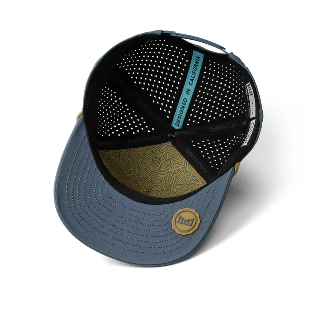 Melin Odysea Stacked Hydro Performance Hat - Blue Stone/Gum 4