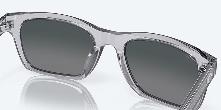 Costa Tybee 580G Sunglasses - Shiny Light Gray Crystal/Grey Gradient 6