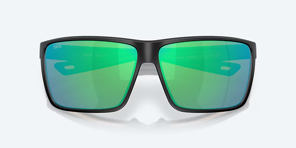 Costa Rincon II 580G Sunglasses - Matte Black/Green Mirror 4
