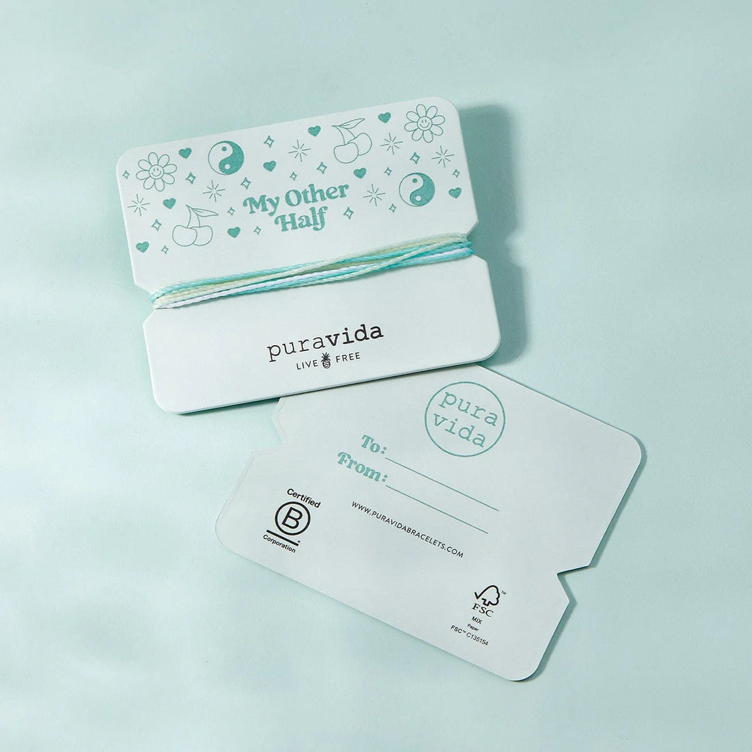 Pura Vida My Other Half Bracelet Card 3