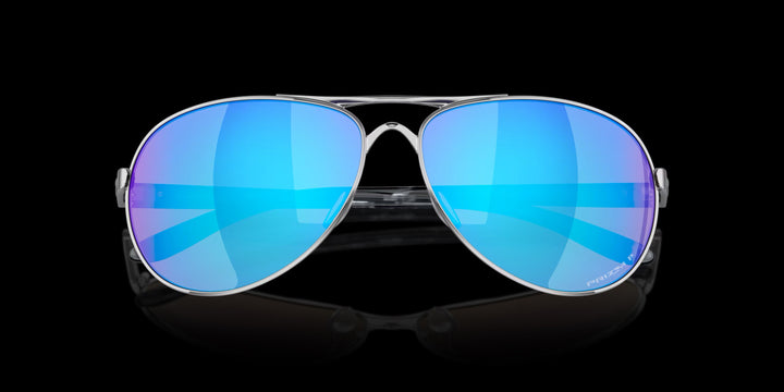 Oakley Feedback Polished Chrome w Prizm Sapphire Irid 4