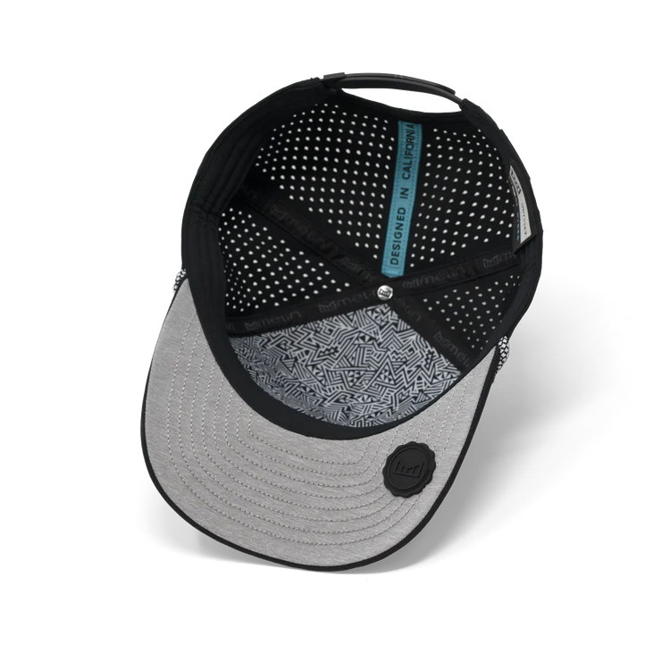 Melin Hydro Odysea Rope Bulls Icon Snapback Hat - Black 4