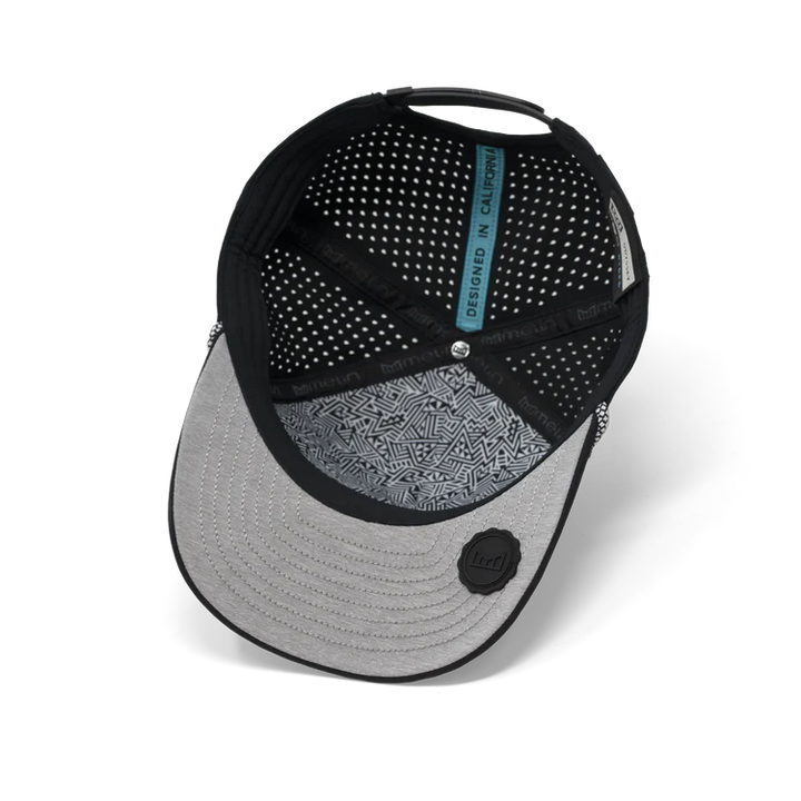 Melin Hydro Odysea Rope Bulls Icon Snapback Hat - Black 4