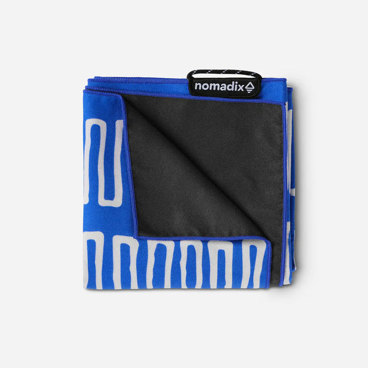 Nomadix Ultralight Towel: Switchback Stellar Blue 1