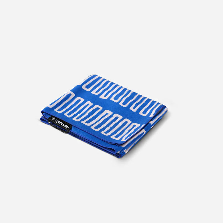 Nomadix Ultralight Towel: Switchback Stellar Blue 2