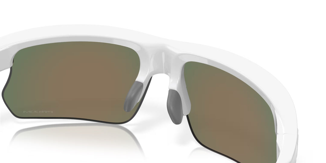 Oakley Bisphaera Polished White w/ Prizm Ruby