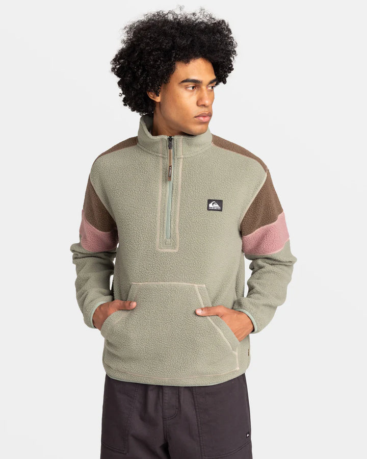 Quiksilver Men’s Clean Coast Half-Zip Sweatshirt