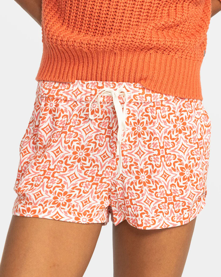 Roxy New Impossible Love Printed Shorts FINAL SALE