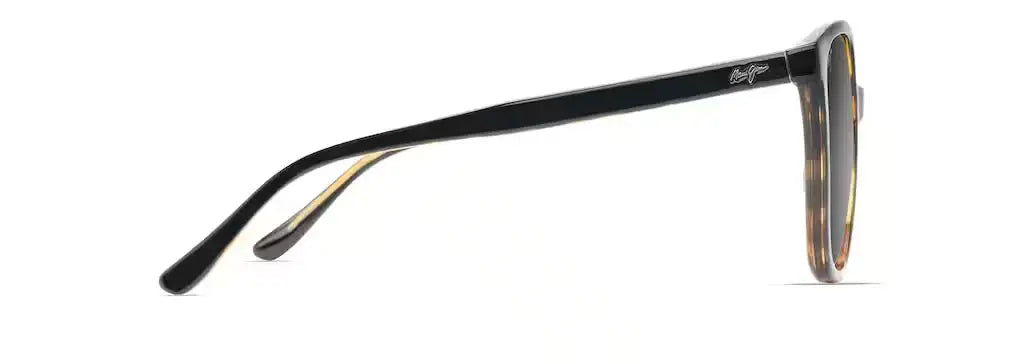 Maui Jim Good Fun Sunglasses - Black w Tortois/Neutral Grey 2