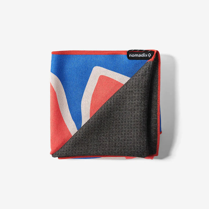 Nomadix Car Seat Cover Towel: Wild Flowers Stellar Blue Red 5