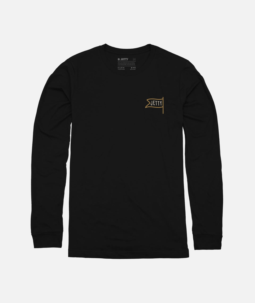 Jetty Men’s Drifter Long Sleeve - Black 1