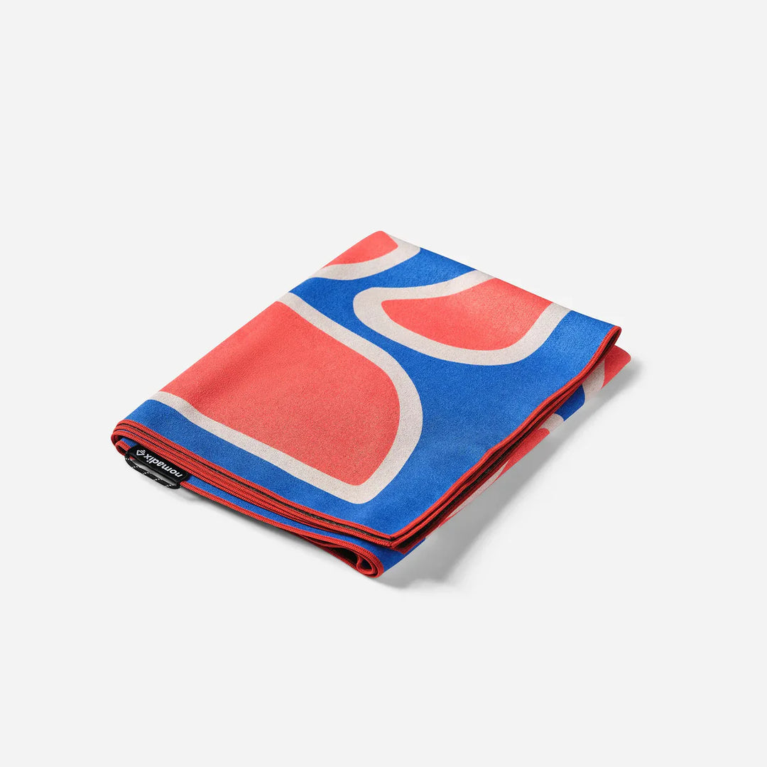 Nomadix Original Towel: Wild Flowers Stellar Blue Red 2