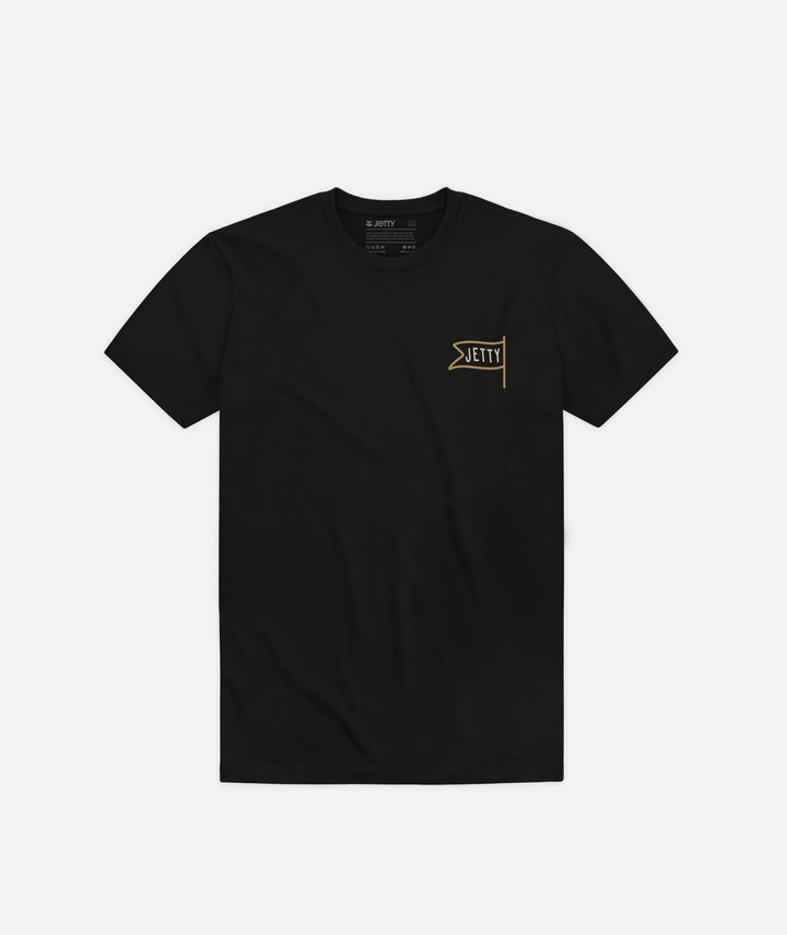 Jetty Youth Drifter Tee Black 1