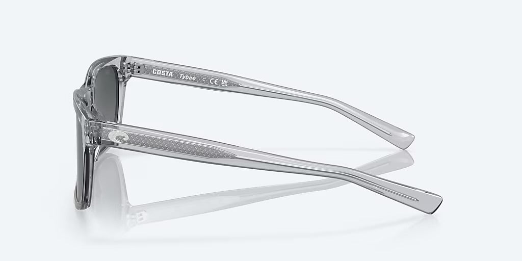 Costa Tybee 580G Sunglasses - Shiny Light Gray Crystal/Grey Gradient 2