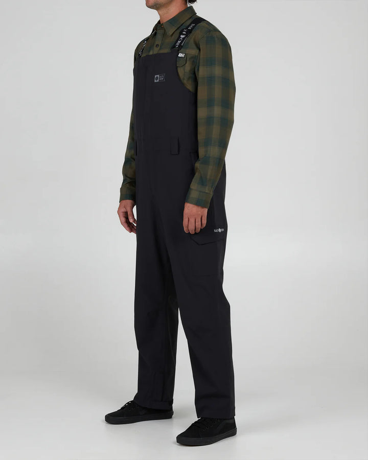 Salty Crew Long Range Bib - Black 1