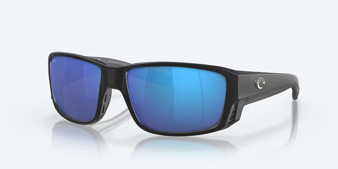 Costa Tuna Alley Pro 580G Sunglasses - Black/Blue Mirror 