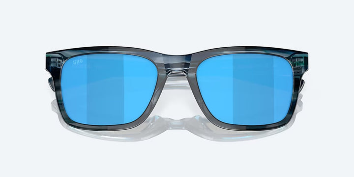 Costa Tybee 580G Sunglasses - Ocean Currents/Blue Mirror 4