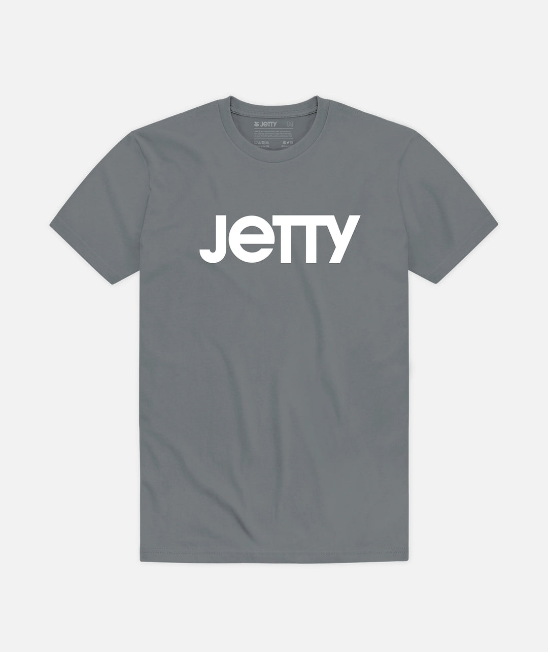 Jetty Men’s Logo Tee - Storm