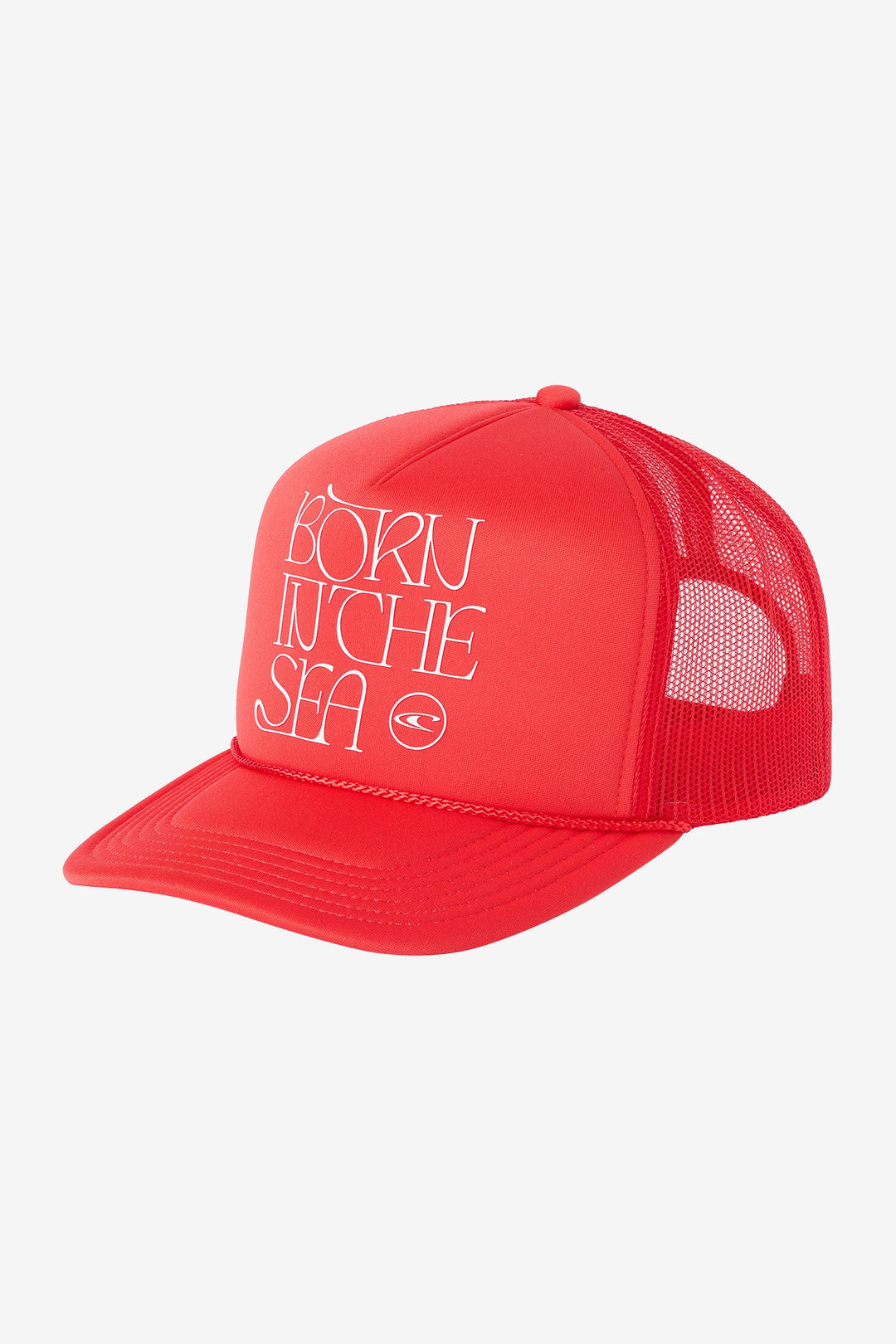 O'Neill Women's Born in the Sea Trucker Hat - Lava Red 