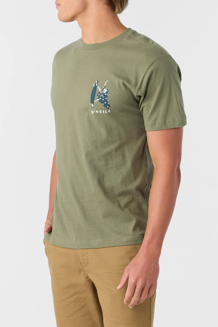 Oneill Men's Nosepick Standard Fit Tee