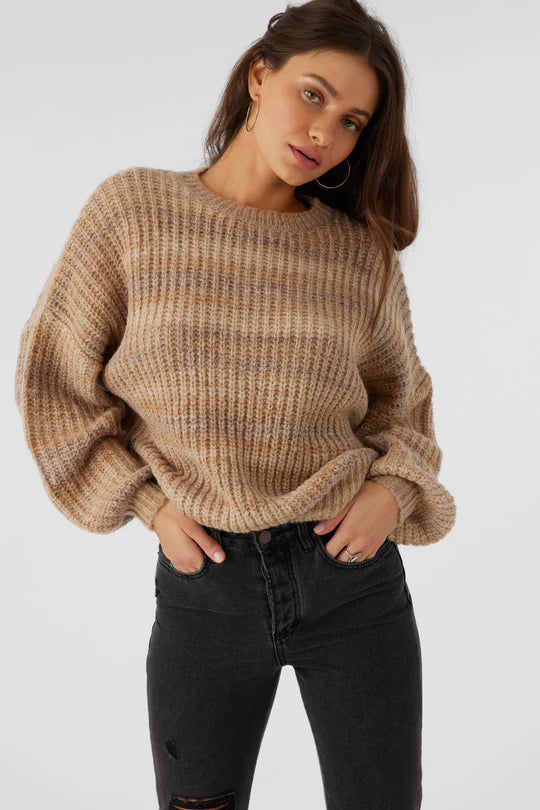 Oneill Women's Bayou Ombre Slouchy Sweater