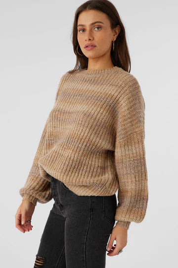 Oneill Women's Bayou Ombre Slouchy Sweater