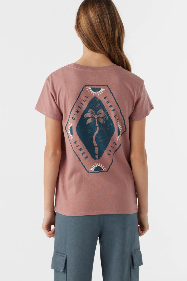 Oneill Girls Sunny Palms Tee