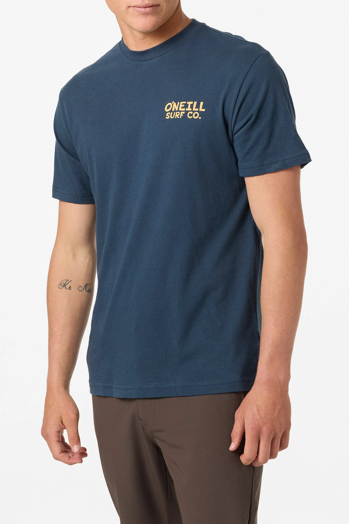 Oneill Men’s Steven Seagull Tee - New Navy 2