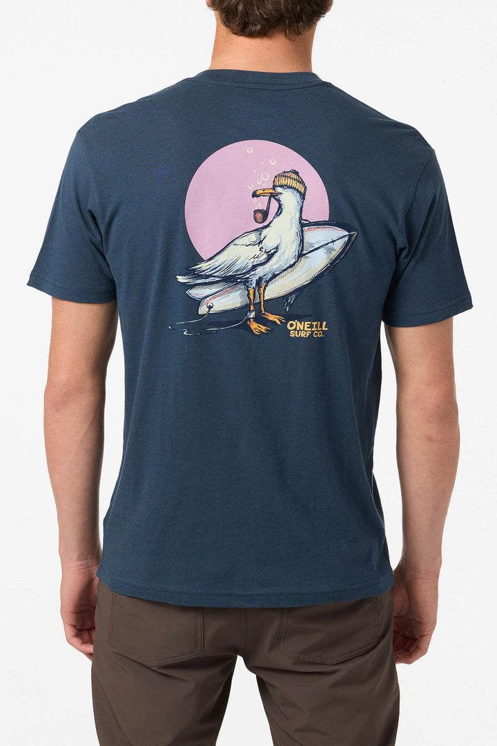 Oneill Men’s Steven Seagull Tee - New Navy 3