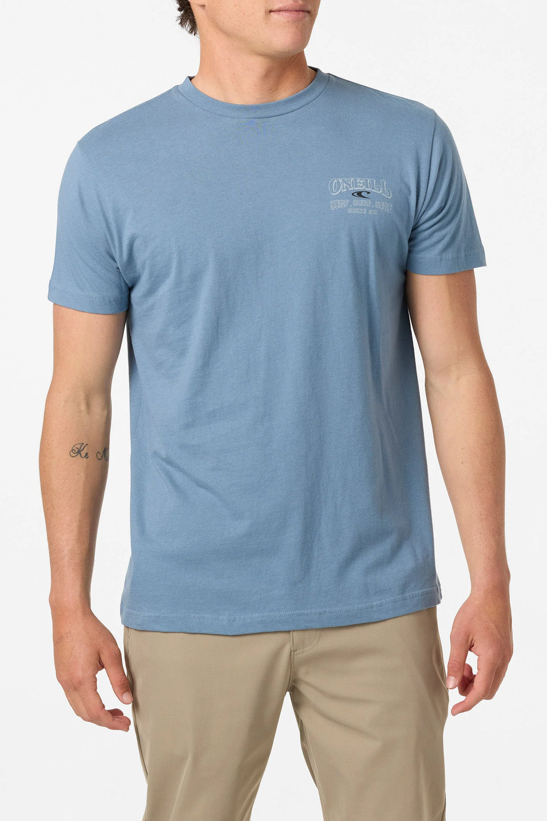 Oneill Men’s Daily Driver Standard Tee - Blue Mirage 1
