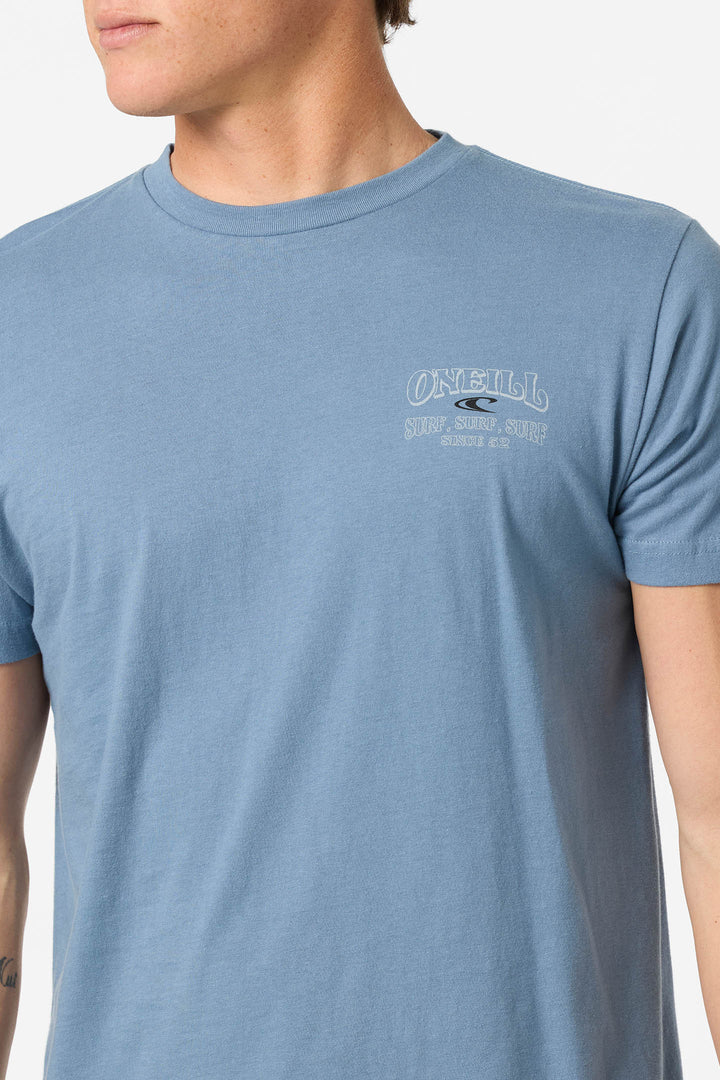 Oneill Men’s Daily Driver Standard Tee - Blue Mirage 4