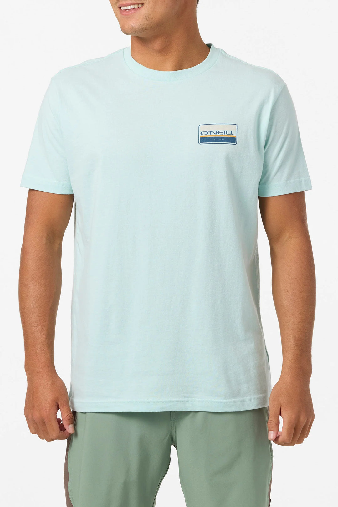 Oneill Men’s Banner Tee - Pastel Turquoise 1