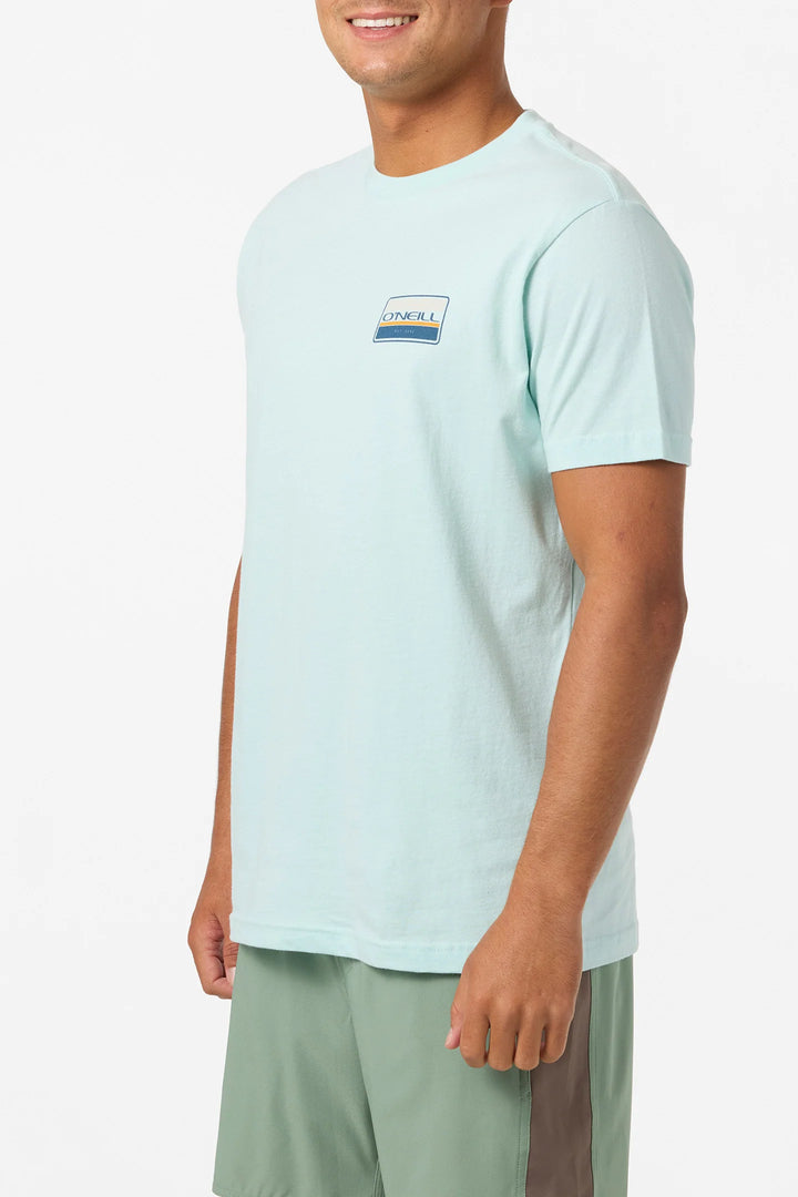 Oneill Men’s Banner Tee - Pastel Turquoise 2