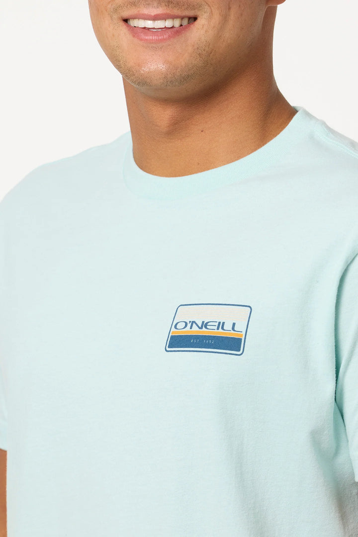 Oneill Men’s Banner Tee - Pastel Turquoise 3