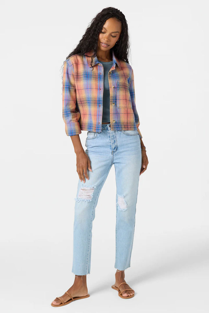 Oneill Women’s Roy Flannel - Desert Sand 2