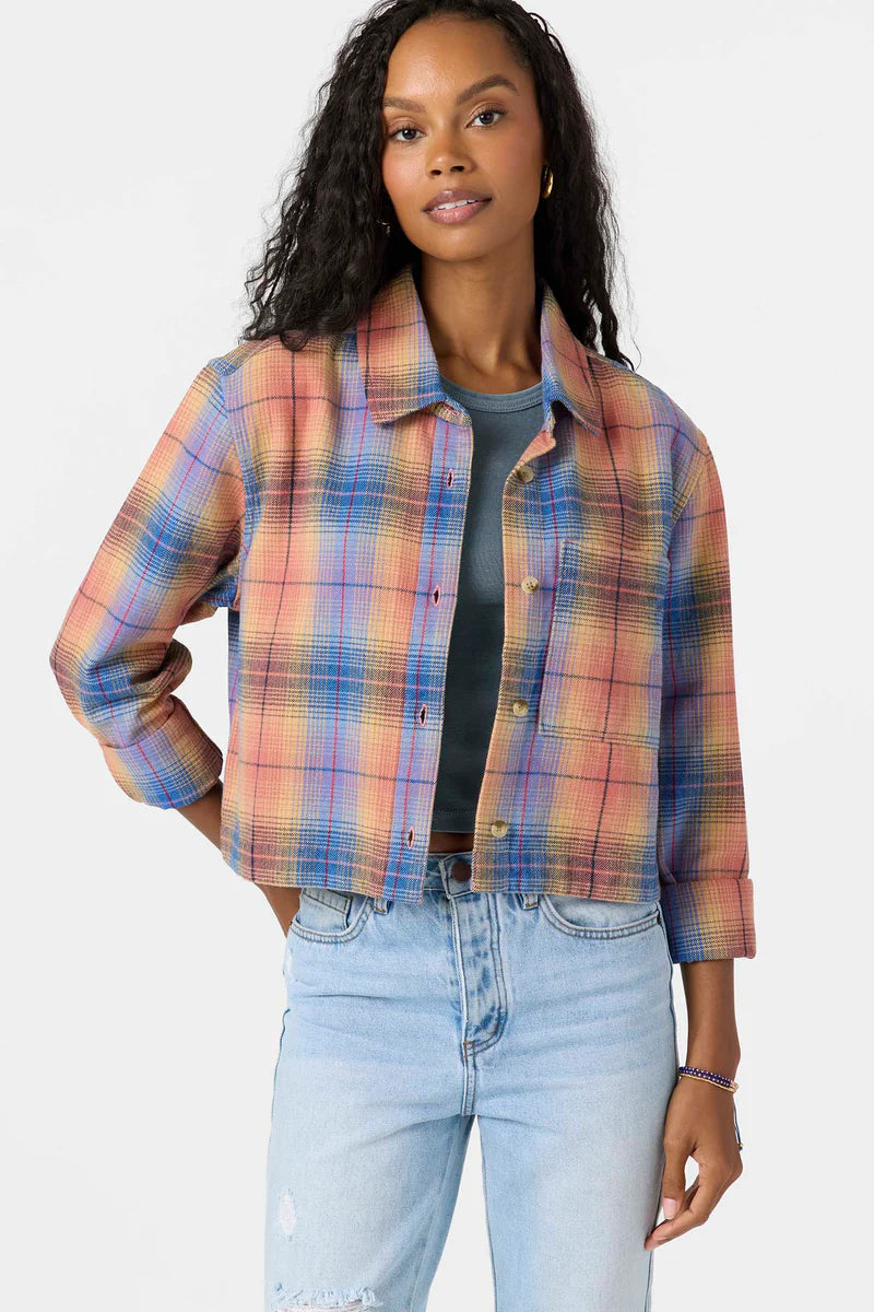 Oneill Women’s Roy Flannel - Desert Sand 3