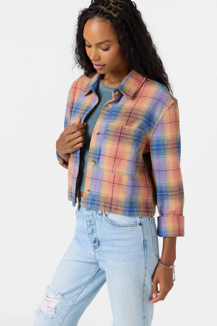Oneill Women’s Roy Flannel - Desert Sand 4