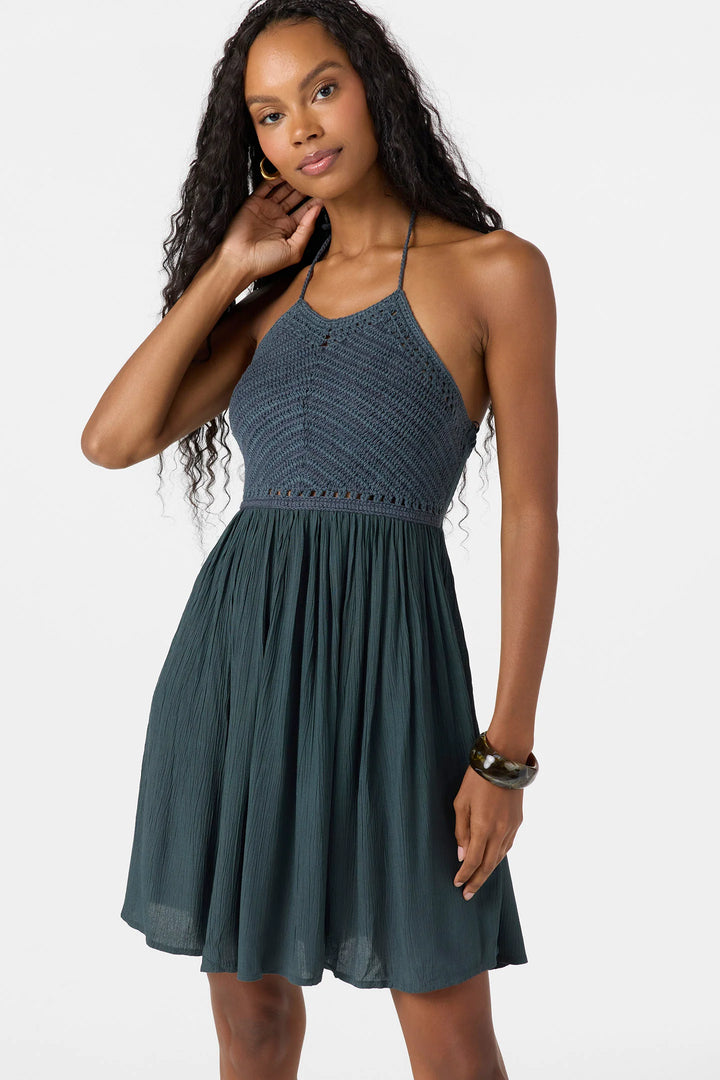 Oneill Women’s Kindra Short Dress - Slate 