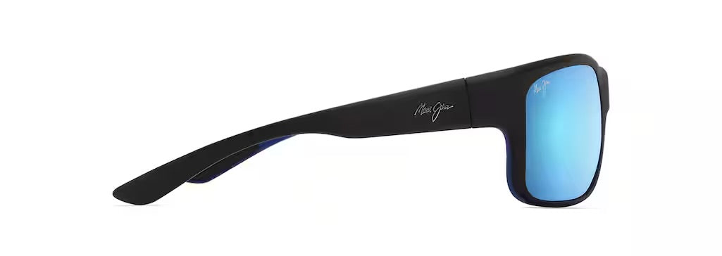 Maui Jim Southern Cross Polarized Sunglasses - Matte Black/Blue Hawaii 2