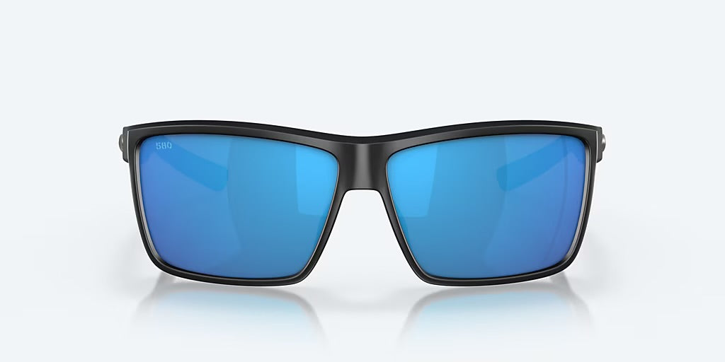Costa Rinconcito 580G Sunglasses - Matte Black/Blue Mirror 1
