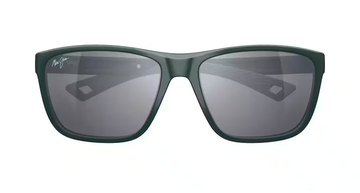 Maui Jim Makoi Polarized Sunglasses - Matte Soid Gren/Hawaii Seashine 1