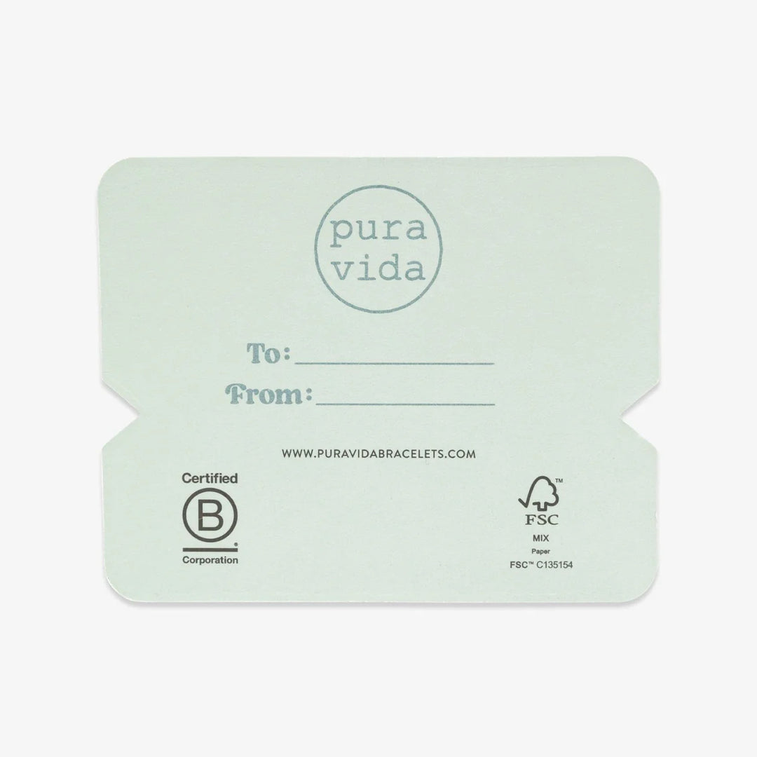 Pura Vida My Other Half Bracelet Card 1