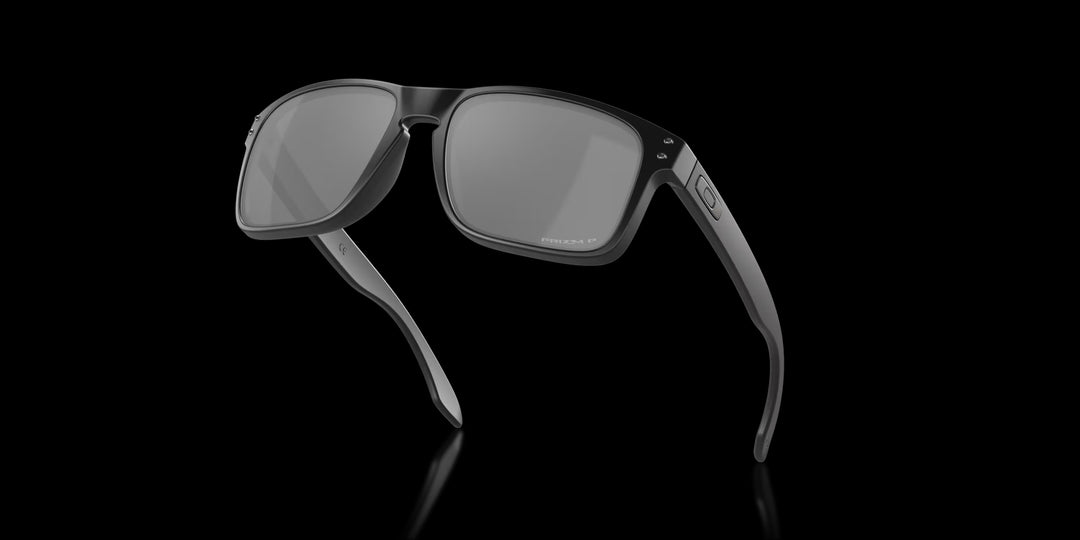 Oakley Holbrook Matte Black w/ Prizm Black Polarized Sunglasses 4