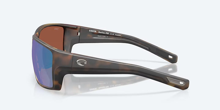 Costa Reefton Pro 580G Sunglasses - Matte Tortoise/Green Mirror 2