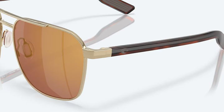 Costa Wader 580G Sunglasses - Gold/Gold Mirror 5