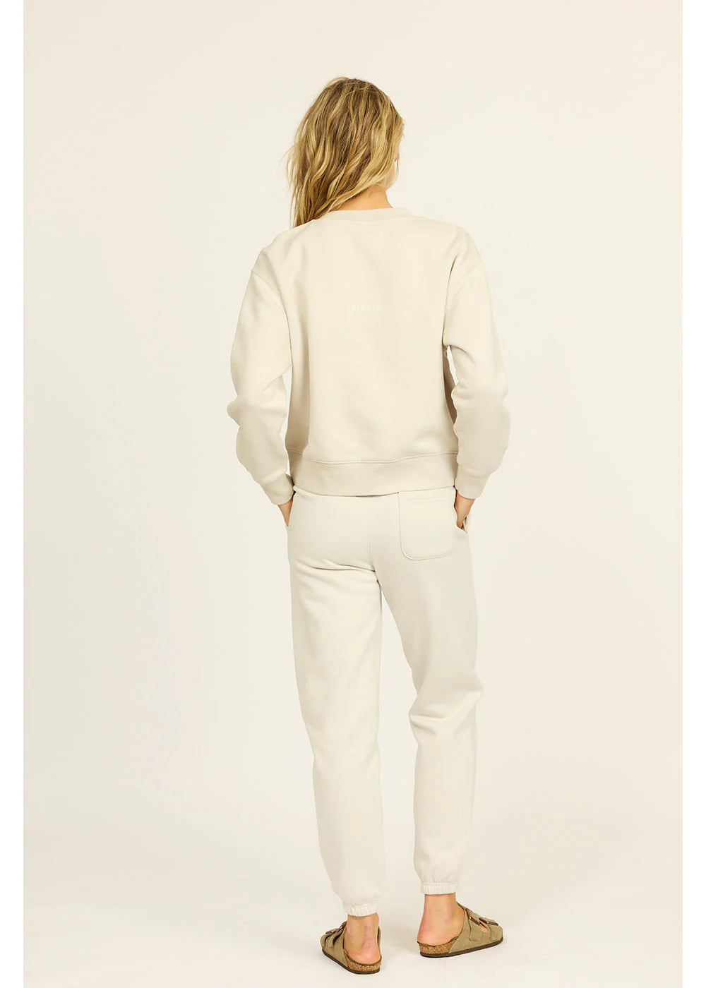 Sisstr Women's Surf Crew Ls Fleece - Sand 3