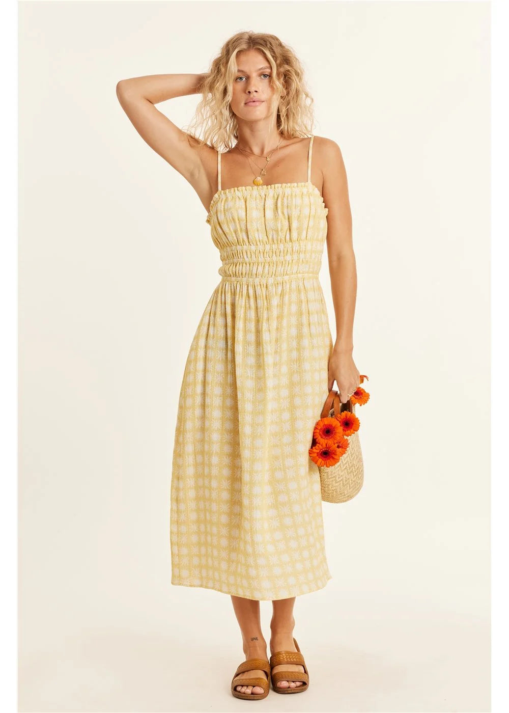 Sisstr Women’s Rays For Days Midi Dress - Sunlit 1