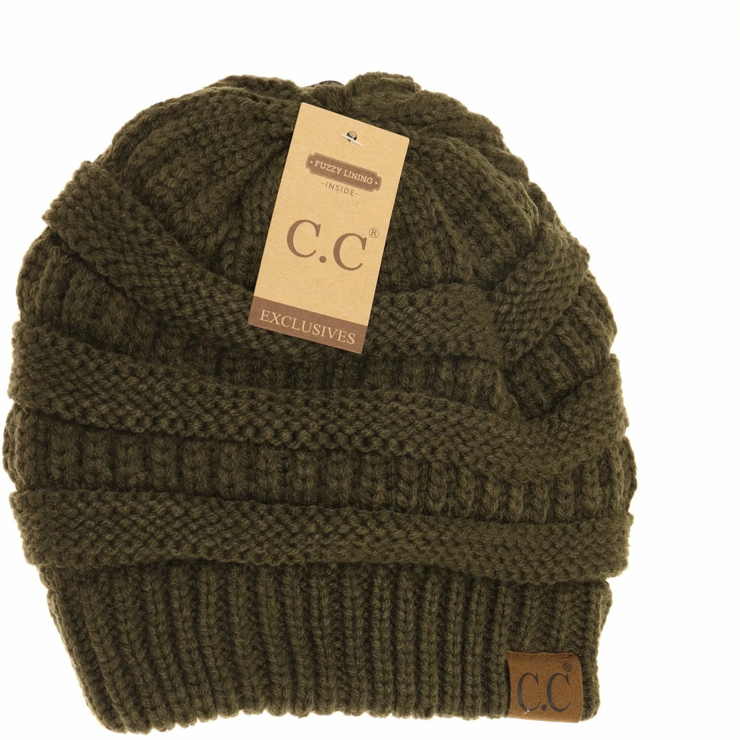 CC Classic Fuzzy Lined Beanie | SoHa Surf Shop